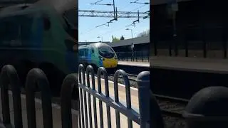 Avanti West Coast Class 390 Pendolino (390121) passing Bletchley on April 11th 2025