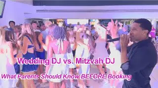 Denver Bar & Bat Mitzvah DJs vs. Wedding/Party DJs | What Parents Should Know Before Booking???