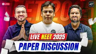 NEET 2025 Paper Analysis 🔬 | Difficulty Level, Expected Cutoff, Strategy | Live Discussion | Bioguru