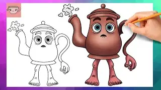 How To Draw Ta Ta Ta Ta Sahur | Italian Brainrot Animal | Drawing Tutorial
