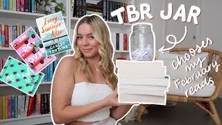 TBR jar chooses my February reads! 🫙✨ (February TBR)