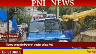 Some areas in Poonch declared as Red Zone after some positive case Pni news