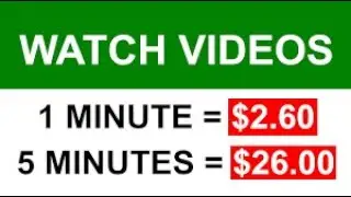 Earn $26 Every 5 Minute WATCHING VIDEOS ( Make Money Online)Make $26 Every 5 Minute With /Adfoc.us