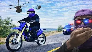 YZ250 Ducking Cops|Clutch breaks*