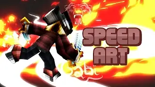 ➽Minecraft Banner SpeedArt | 「@SolarCreative」 ft. @SolarCreative | Ps Touch MiBest?