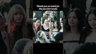 BLACKPINK DEADLINE TOUR BACKSTAGE BEFORE PERFORMANCE 🔥 #lisa #rose #jisoo #jennie