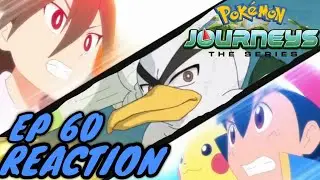 THE RINTO REMATCH! SIR FETCHINGTONS HAS ARRIVED - Pokemon Journeys Episode 60 [REACTION]