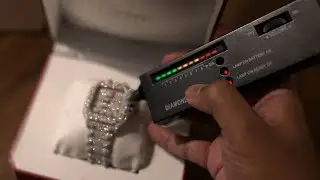 Обзор ювелирных изделий IceKonnect: распаковка часов Cartier Santos с муассанитом
