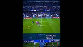 CSKA Moscow(ЦСКА МОСКВА)SHOCKS Real Madrid at Bernabeu #shorts #футбол