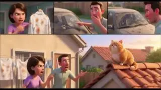 Neighbor's Cat, Drama of Everything #funnycats #cattrouble #catproblems #neighborscat