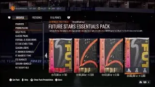 FIFA 23 - FUTURE STARS ESSENTIALS STORE PACK