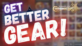 HOW to GET BETTER GEAR EARLY GAME! PROGRESSION and UPGRADING! - Summoners War Chronicles