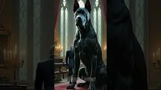 Black Great Dane & His Stylish Owner 🖤 | Bond of Kindness & Elegance