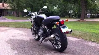 Ducati GT1000 Termignoni exhaust comparison