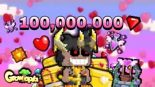 |Growtopia| VALENTINE GACHA!!!! 100+MIL GEMS    !tiktok !xsolla  !DISCORD