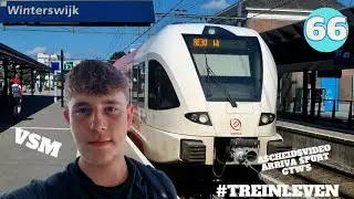 De Arriva Spurt GTW's krijgen langzaam de nieuwe RRReis uitstraling | Afscheid Arriva Spurt GTW #66