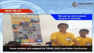 STEM Learning Pvt Ltd Mini Science Center Presentation