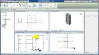 Revit Tutorials: Revit Families - Bookcase Family