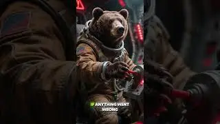 Wojtek - Space Pioneer 🚀🐻 #shorts