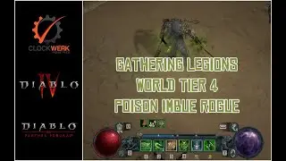 Diablo 4 | WT4 Gathering Legions Event | Poison Imbue Rogue