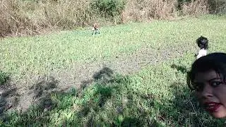 कुत्ता हम सब को बहुत दौड़ा रहा था 😄😄😄😄😄😄😄