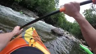 Minden Whitewater Preserve - Matt made it across