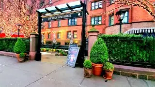 The Cloudy Day Walk after Rain  - Chelsea in New York City [4K]