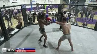 Tyger Banks vs Ron London (155lb pro kickboxing title bout)