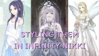 Infinity nikki outfits inspired by nikki characters | Cozy styling, no talking
