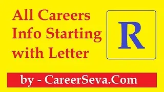 ABC of Careers with CareerSeva.Com - R - #careerguidance #careerpath #careereducation
