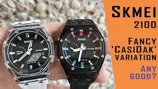Skmei 2100 'CasiOak' homage watch full review #skmei #skmeiwatch #gedmislaguna #casioak