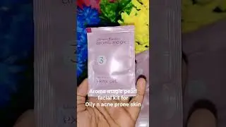 blossom kochchar aroma magic pearl facial kit for oily skin