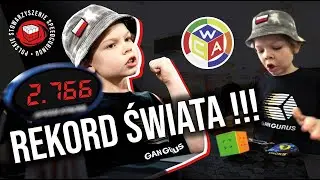 2.76 sek! KULISY rekordu ŚWIATA 3x3x3 Teodor ZAJDERA