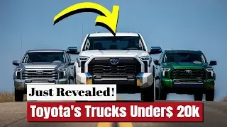 Toyota CEO Reveals 3 NEW Budget Pickup Trucks Rumored for 2026!
