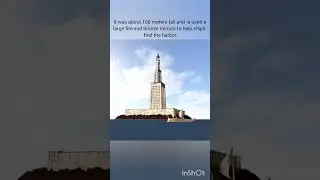 Alexandria lighthouse #history #information #wondersoftheworld