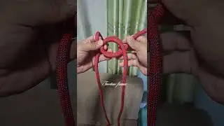 How to connect ropes in a creative way? #knottying #tipsandtutorials
