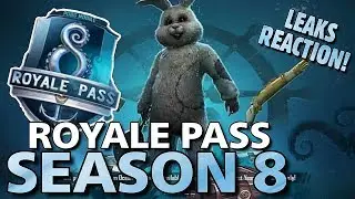 SEASON 8 ROYALE PASS LEAKS REACTION! | SURPRISE CRATE OPENING 👀