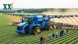 SPITZENTECHNOLOGIE! 135 GROSSMASCHINEN von der Weinlese bis zur R&uuml;benernte | LANDWIRTSCHAFT XXL 59