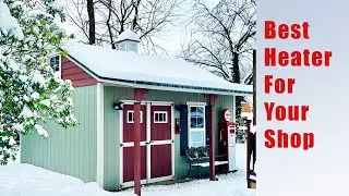 Stay Warm In Your Shed or Tiny Home This Winter!