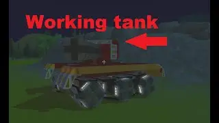 Working tank at advanced physics scrap mechanic no lag
