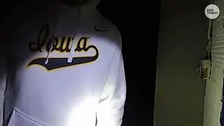 Police footage shows bizarre hazing scene at University of Iowa fraternity