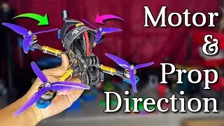 Motor and Propeller Direction in FPV Drone | FPV India | Hindi
