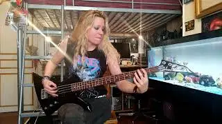 Yngwie Malmsteen - Rising Force live cover by Lynda Basstarde