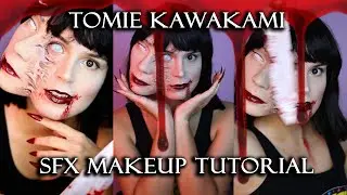 TOMIE KAWAKAMI inspired HALLOWEEN MAKEUP Tutorial