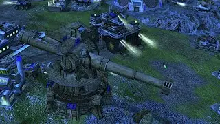USA BOSS vs USA Laser (MOD CONTRA X BETA) C&C Generals Zero Hour