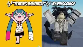 Playing Immortal by Pinocchiop [But I Animated it as an Emote]