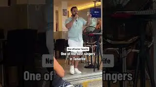 Is this the best singer in tenerife?! #tenerife #entertainment #singer #nightlife