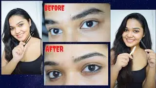 HOW TO GROOM/ SHAPE YOUR EYEBROWS AT HOME!! / Using #Tweezers #Scissors #Razors /2020