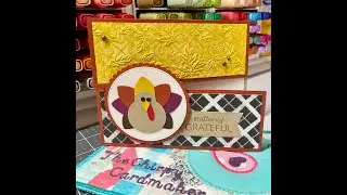Lady Bug Punch Turkey Funfold Card