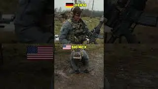 SIG MCX vs HK-416 Mud downshow test #shorts
